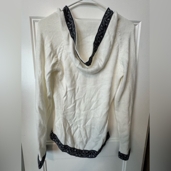 100% Alpaca Handmade Sweater Hoodie - Picture 2 of 7